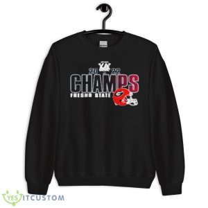 NCAA Fresno State 2022 La Bowl Champion T Shirt - Unisex Crewneck Sweatshirt