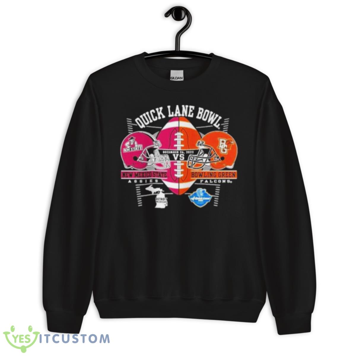 New mexico state vs bowling green quick lane bowl 2022 shirt 13 New mexico state vs bowling green quick lane bowl 2022 shirt - Unisex Crewneck Sweatshirt
