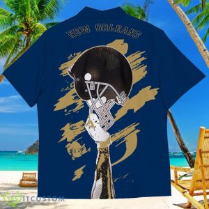New Orlean Pelicans Sports American Football Hawaiian Shirt Custom Name & Number 5 New Orlean Pelicans Sports American Football Hawaiian Shirt Custom Name & Number Product Photo 3
