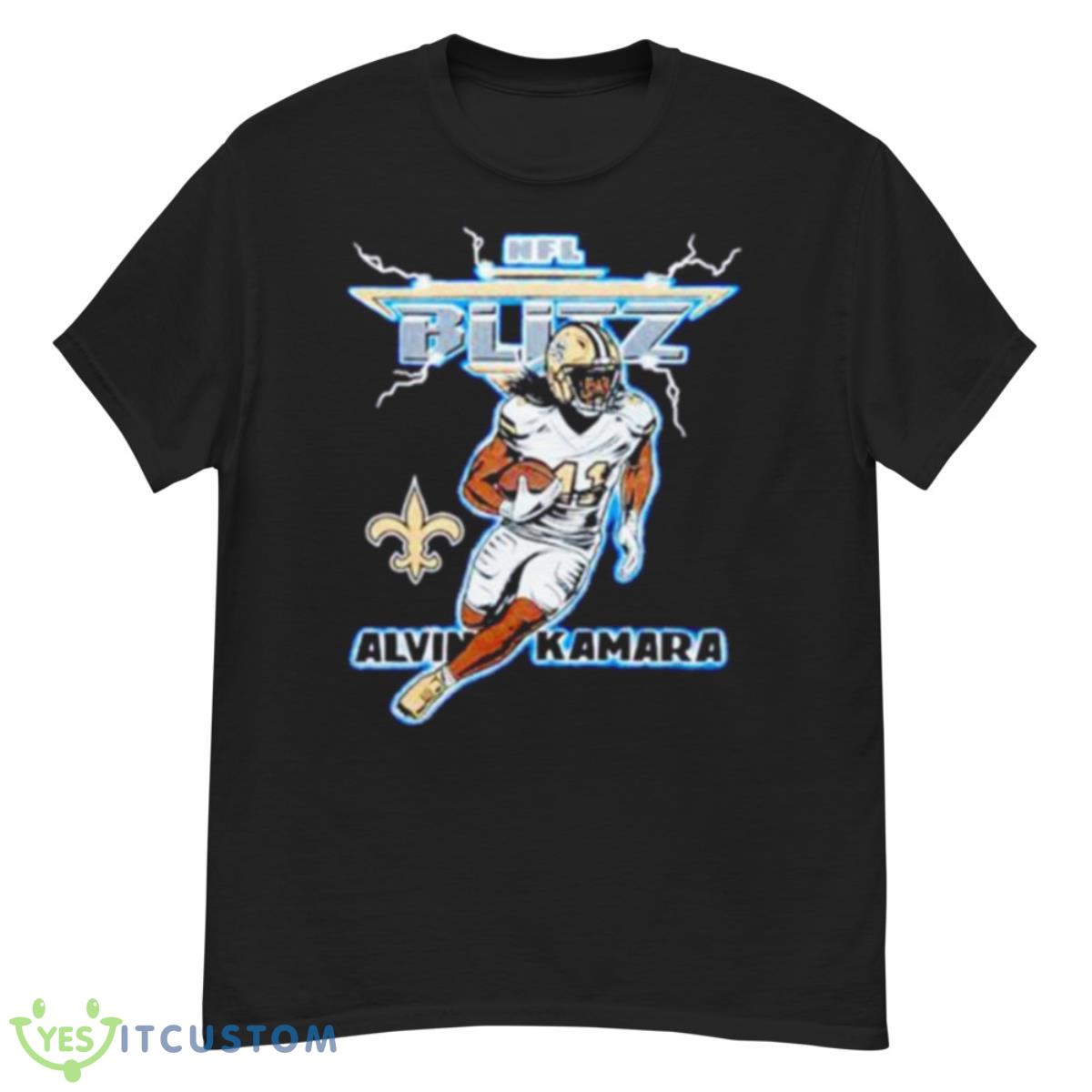 nFL Blitz Alvin Kamara New Orleans Saints shirt 1 nFL Blitz Alvin Kamara New Orleans Saints shirt - G500 Men’s Classic T-Shirt