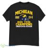 Nice university of Michigan Football 2022 Big Ten Champions 13 0 undefeated season shirt - G500 Men’s Classic T-Shirt