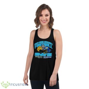 North Dakota vs South Dakota Football 2023 FCS Football Championship Shirt 10 North Dakota vs South Dakota Football 2023 FCS Football Championship Shirt - Women's Flowy Racerback Tank