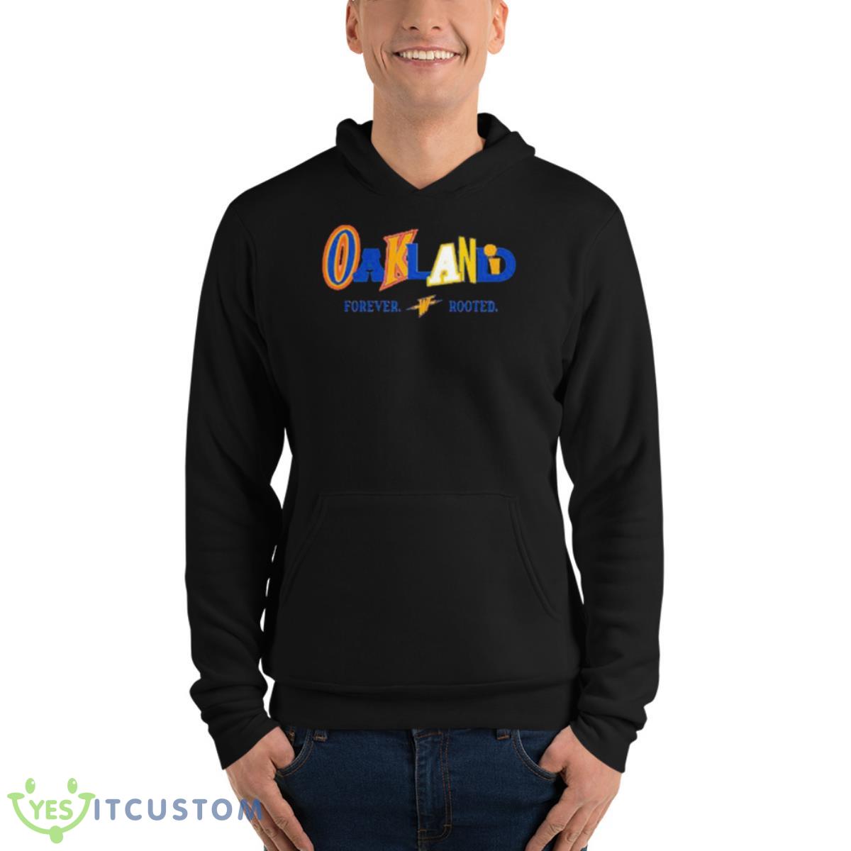 Oakland mixed forever rooted shirt 13 Oakland mixed forever rooted shirt - Unisex Fleece Pullover Hoodie