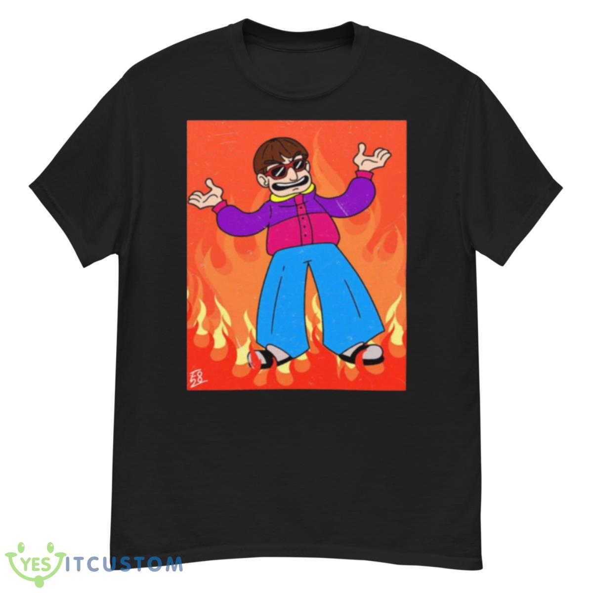 Oliver Tree In Flames shirt 12 Oliver Tree In Flames shirt - G500 Men’s Classic T-Shirt