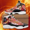 One Piece Luffy Air Jordan 13 Sneakers Anime Shoes Gift For Fans Product Photo 1