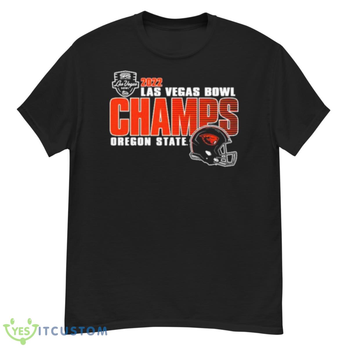 Oregon State Beavers 2022 Las Vegas Bowl Champions T Shirt 12 Oregon State Beavers 2022 Las Vegas Bowl Champions T Shirt - G500 Men’s Classic T-Shirt