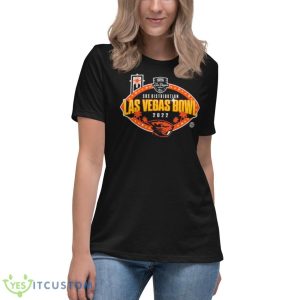 Oregon State Football 2022 SRS Distribution Las Vegas Bowl Shirt 11 Oregon State Football 2022 SRS Distribution Las Vegas Bowl Shirt - Women's Relaxed Short Sleeve Jersey Tee