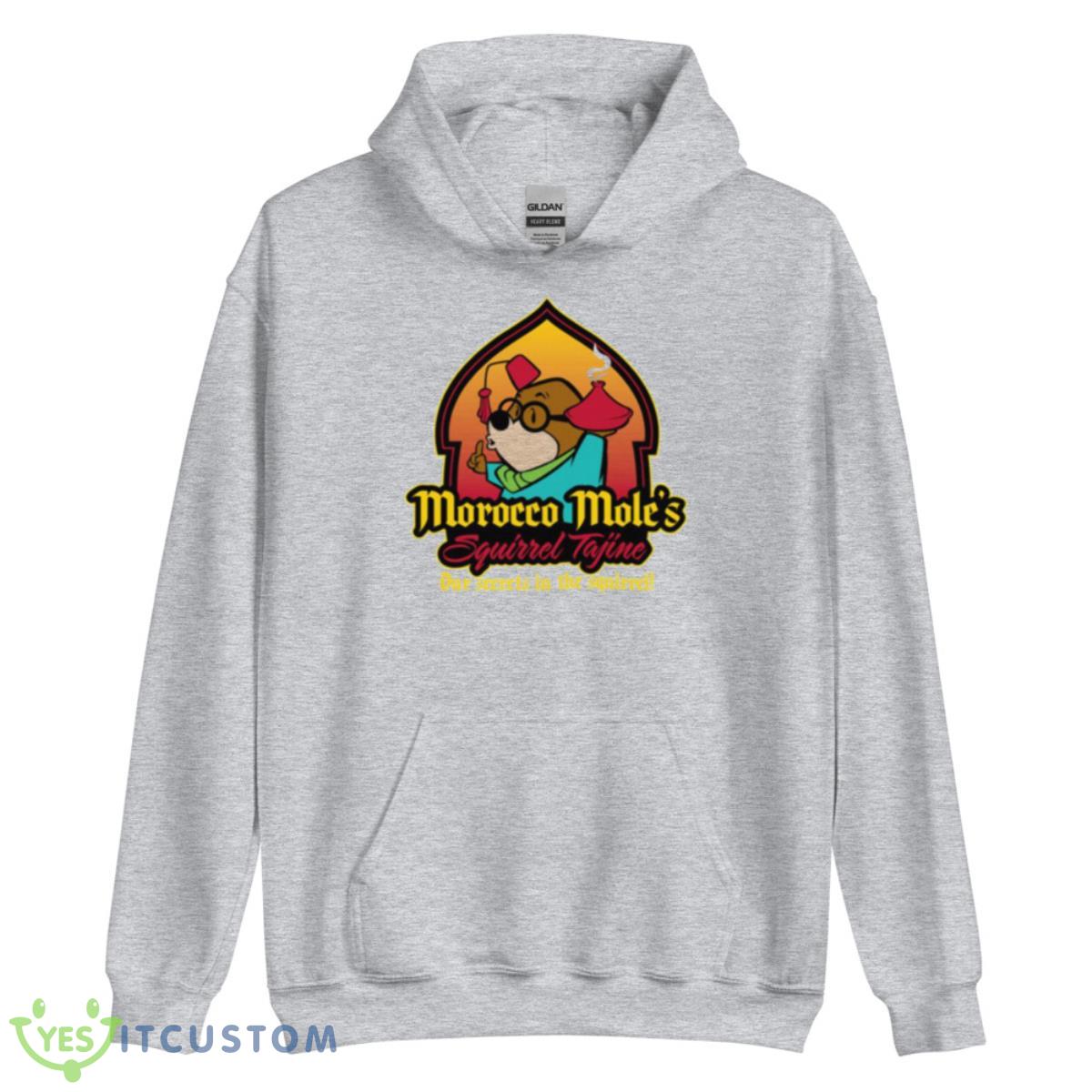 Our Secrets In The Squirrel Morocco Mole’s Squirrel Tajine shirt 3 Our Secrets In The Squirrel Morocco Mole’s Squirrel Tajine shirt - Unisex Heavy Blend Hooded Sweatshirt