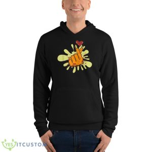 Outfit Men Women Children Valentines Day Party Costume Shirt - Unisex Fleece Pullover Hoodie