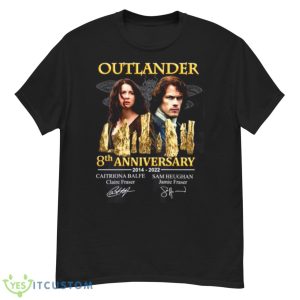 Outlander 8th Anniversary 2014 2022 Cast Signed Design shirt 12 Outlander 8th Anniversary 2014 2022 Cast Signed Design shirt - G500 Men’s Classic T-Shirt