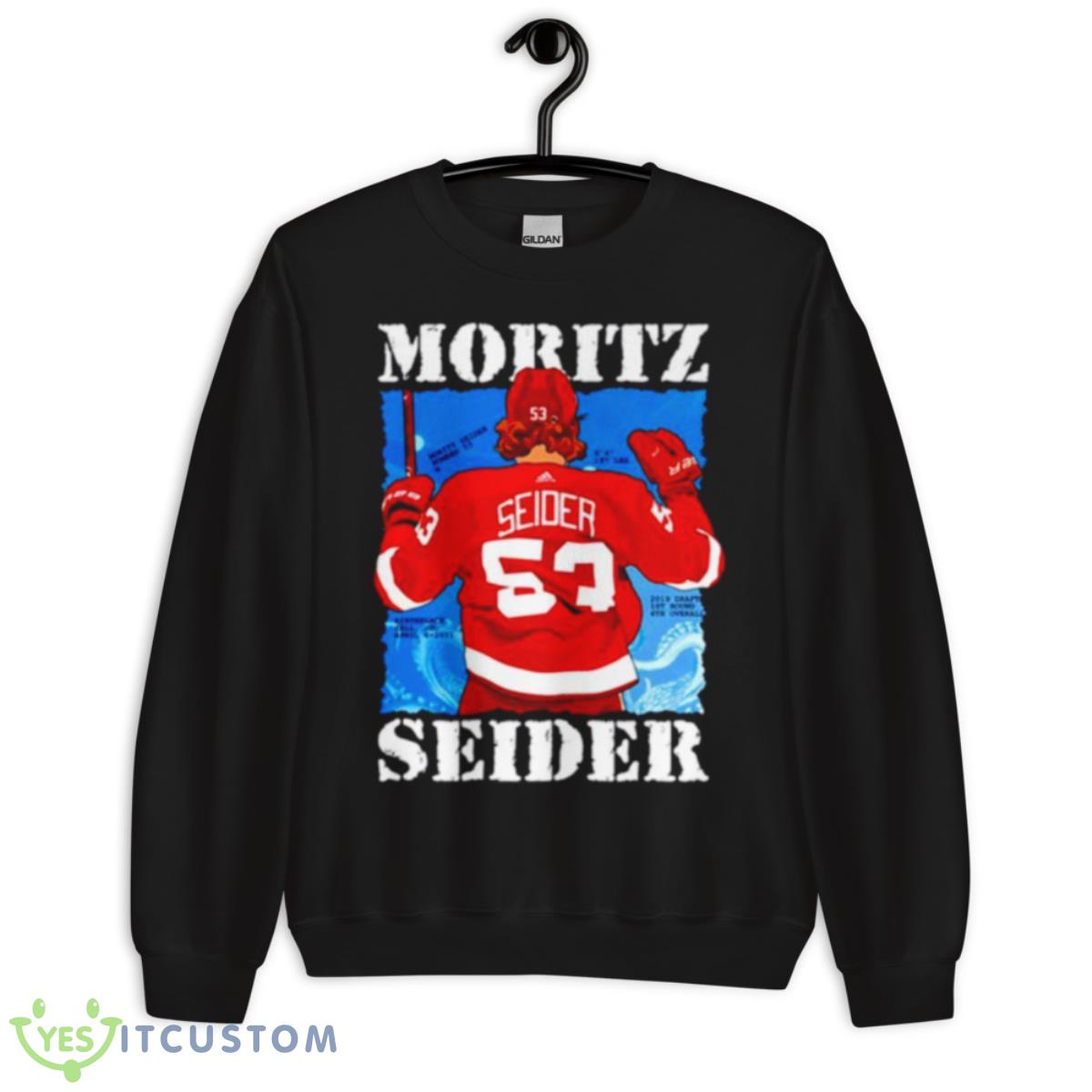 Perfect Moritz Detroit Red Wings Seider Ice Hockey Shirt 13 Perfect Moritz Detroit Red Wings Seider Ice Hockey Shirt - Unisex Crewneck Sweatshirt