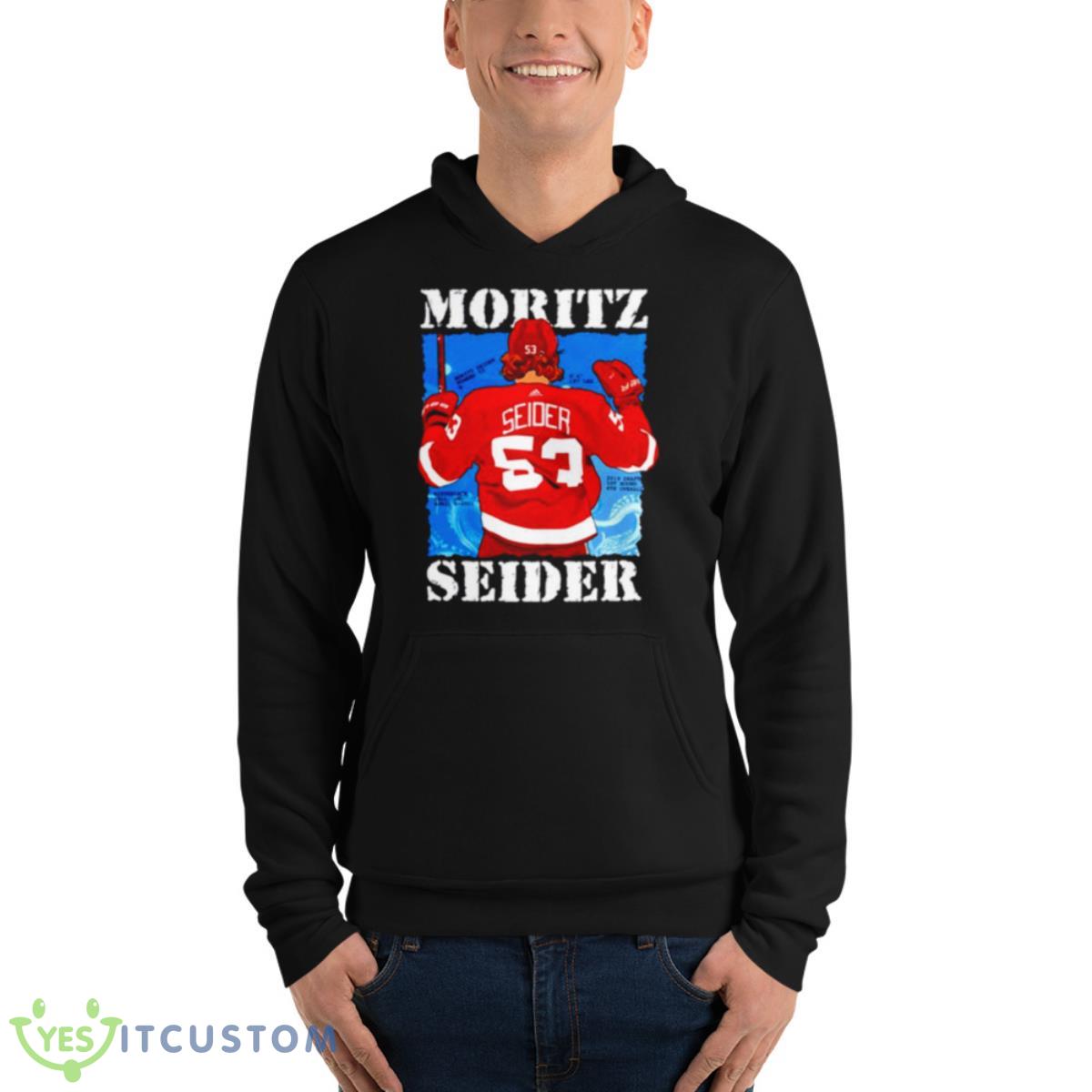 Perfect Moritz Detroit Red Wings Seider Ice Hockey Shirt 4 Perfect Moritz Detroit Red Wings Seider Ice Hockey Shirt - Unisex Fleece Pullover Hoodie