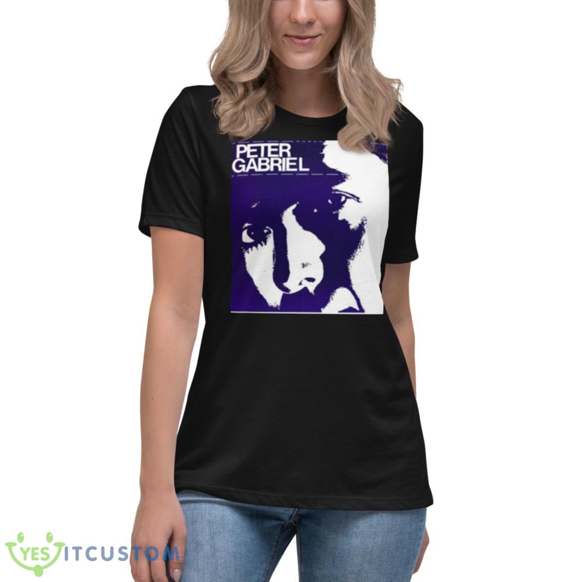 Peter Gabriel Security 4 Tour Memories shirt 6 Peter Gabriel Security 4 Tour Memories shirt - Women's Relaxed Short Sleeve Jersey Tee