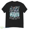 Philadelphia Eagles 2022 NFL Playoff Fly Eagles Fly Signatures Shirt - G500 Men’s Classic T-Shirt