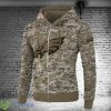Philadelphia Eagles Camo Zip Up Hoodies Full Over Print Product Photo 1