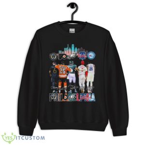Philadelphia Team Sport City 2022 signatures shirt 8 Philadelphia Team Sport City 2022 signatures shirt - Unisex Crewneck Sweatshirt