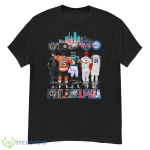 Philadelphia Team Sport City 2022 signatures shirt - G500 Men’s Classic T-Shirt