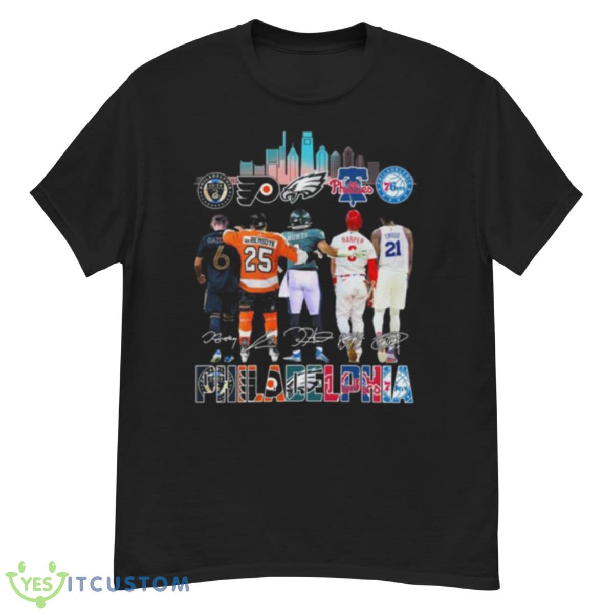 Philadelphia Team Sport City 2022 signatures shirt 12 Philadelphia Team Sport City 2022 signatures shirt - G500 Men’s Classic T-Shirt