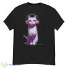 Pink Cat With Headphones Chunky Cat Collar Shirt - G500 Men’s Classic T-Shirt