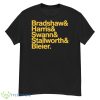 Pittsburgh Steelers Bradshaw Harris Swann Stallworth Bleier Shirt - G500 Men’s Classic T-Shirt