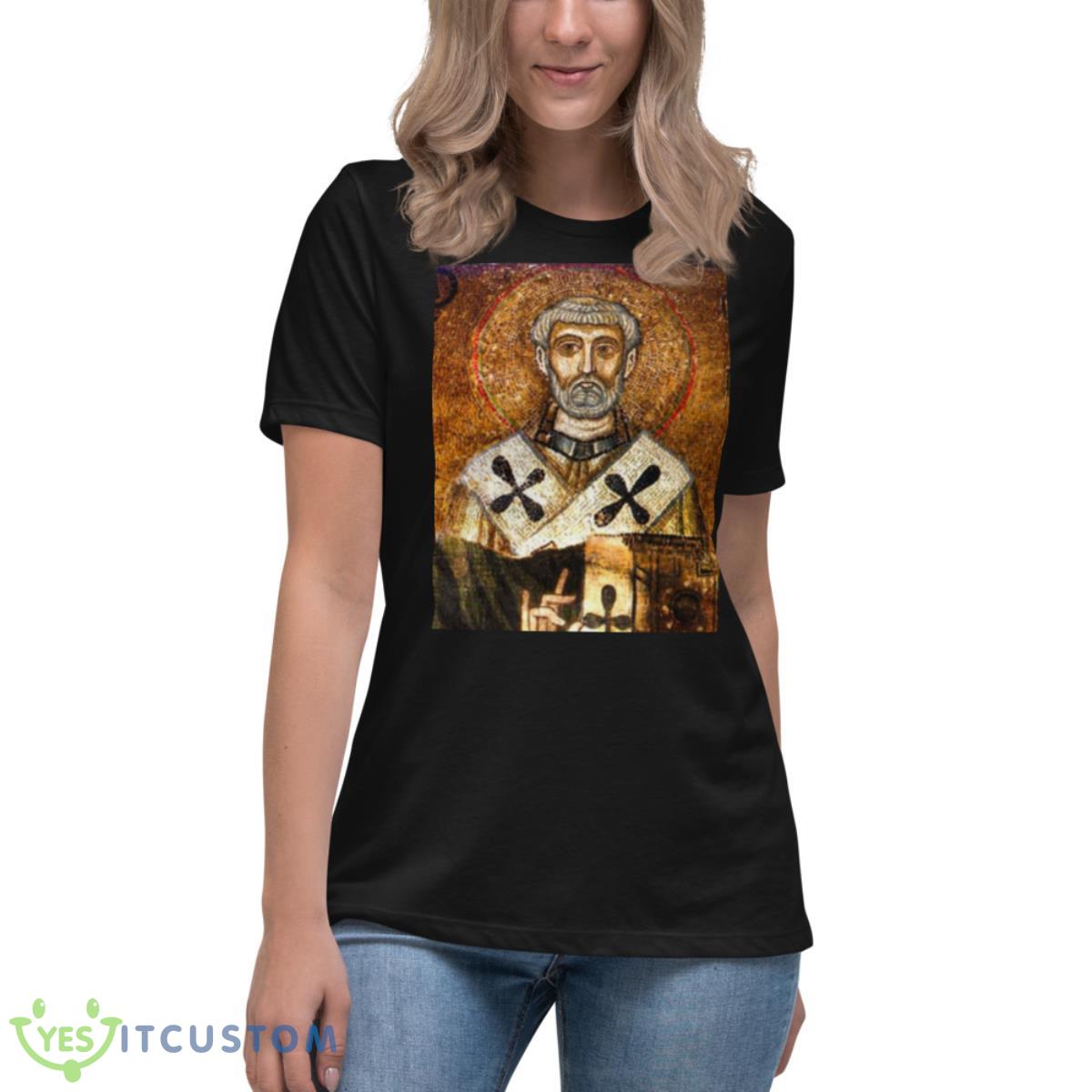 Pope Clement I First Pope shirt 6 Pope Clement I First Pope shirt - Women's Relaxed Short Sleeve Jersey Tee