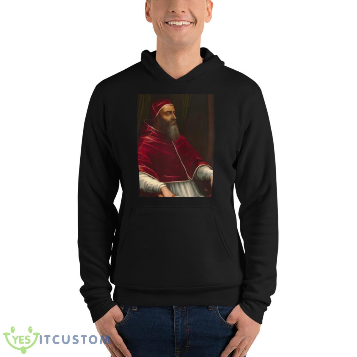 Pope Clement Vii Catholic Pope shirt 4 Pope Clement Vii Catholic Pope shirt - Unisex Fleece Pullover Hoodie
