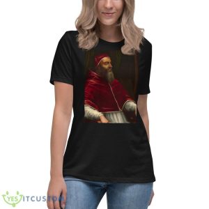 Pope Clement Vii Catholic Pope shirt 11 Pope Clement Vii Catholic Pope shirt - Women's Relaxed Short Sleeve Jersey Tee