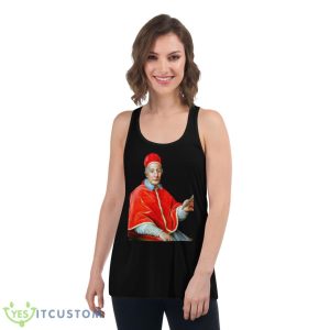 Pope Clement Xii Catholic Pope shirt - Women's Flowy Racerback Tank
