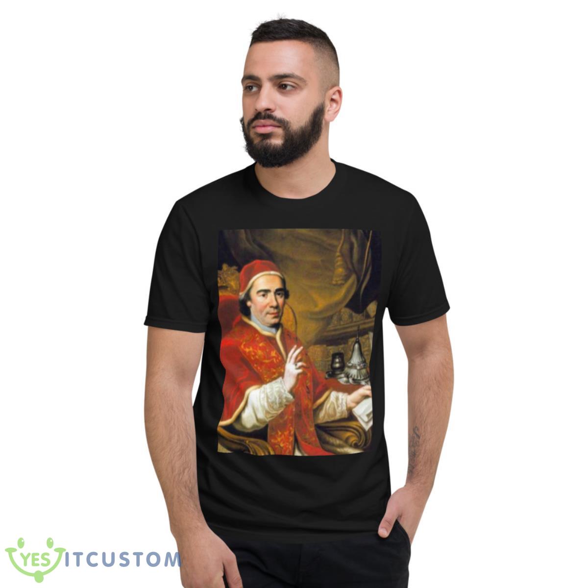 Pope Clement Xiv Catholic Pope shirt 13 Pope Clement Xiv Catholic Pope shirt - Short Sleeve T-Shirt