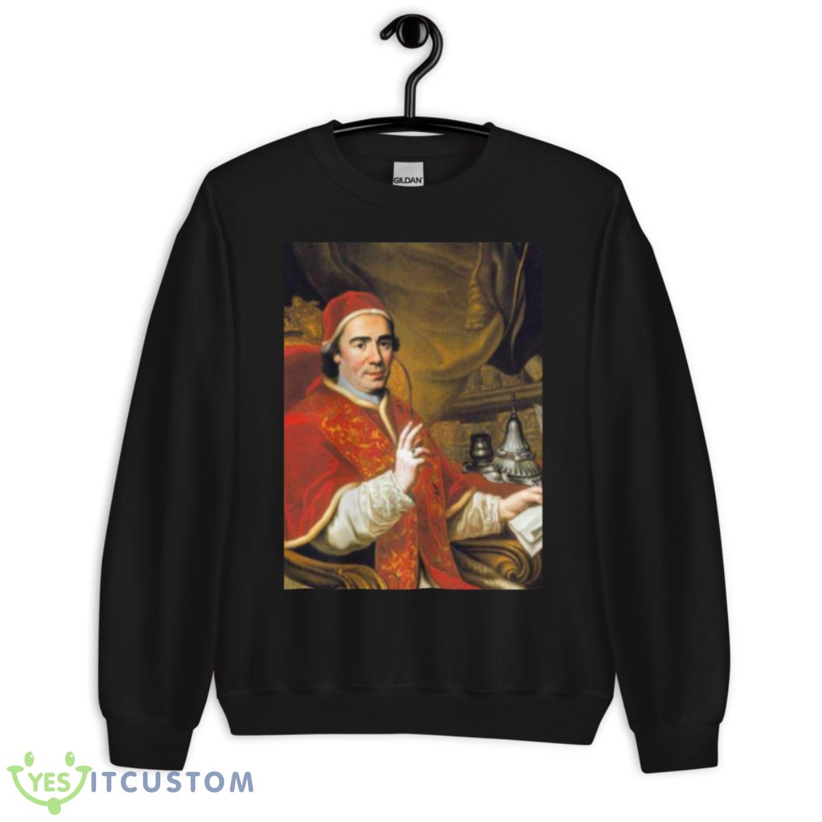 Pope Clement Xiv Catholic Pope shirt 3 Pope Clement Xiv Catholic Pope shirt - Unisex Crewneck Sweatshirt