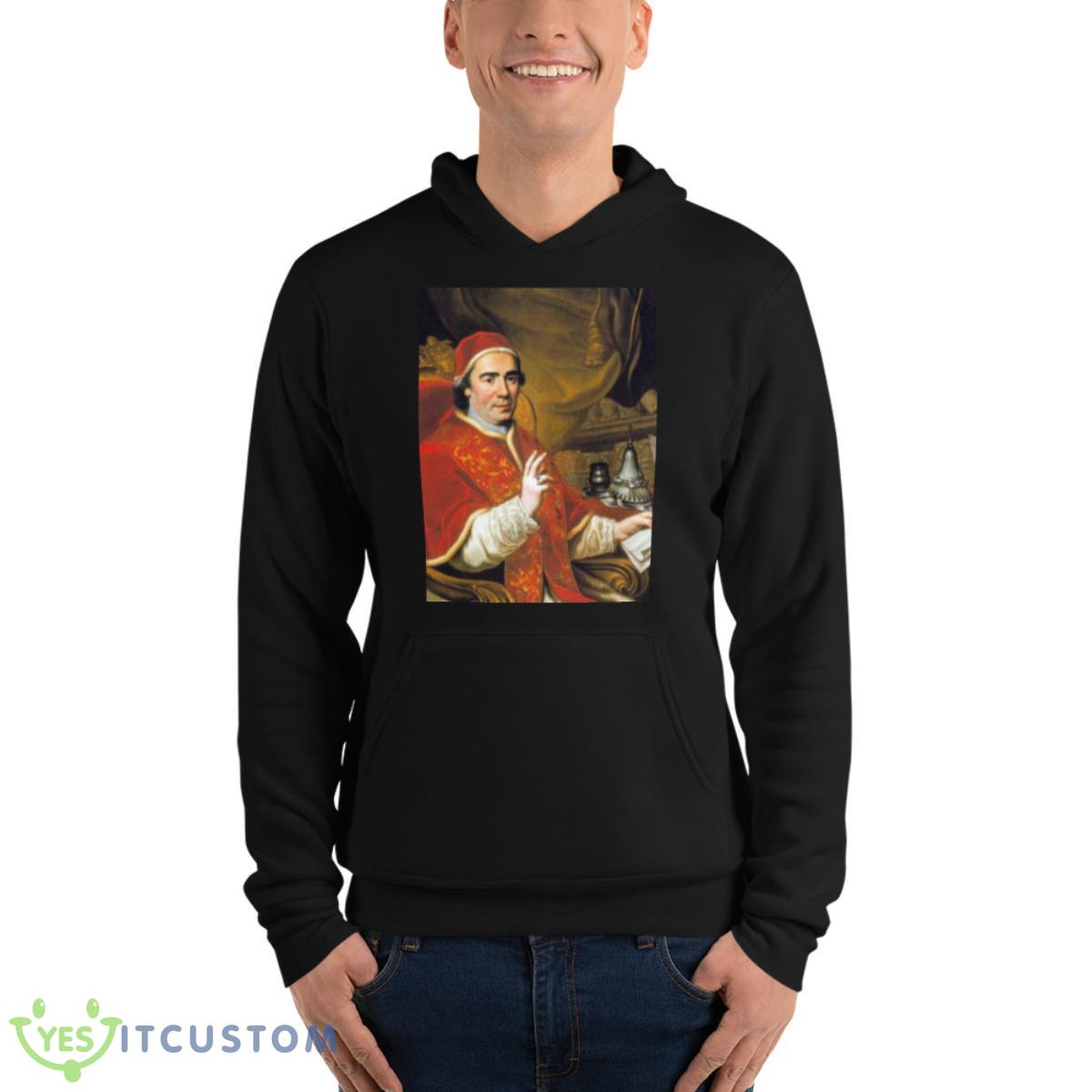 Pope Clement Xiv Catholic Pope shirt 4 Pope Clement Xiv Catholic Pope shirt - Unisex Fleece Pullover Hoodie