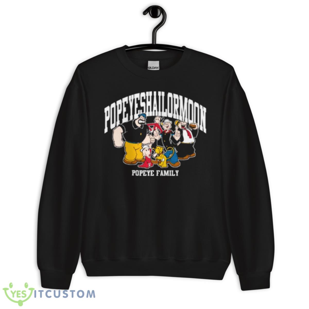 Popeye The Sleepwalker Logo shirt 3 Popeye The Sleepwalker Logo shirt - Unisex Crewneck Sweatshirt