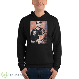 Portrait Graphic Mitchell Tenpenny shirt - Unisex Fleece Pullover Hoodie