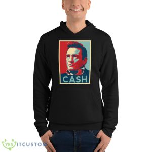 Potrait Retro Johnny Cash Hope Artwork shirt 9 Potrait Retro Johnny Cash Hope Artwork shirt - Unisex Fleece Pullover Hoodie
