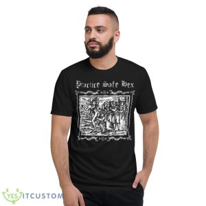 Practice Safe Hex Vintage woodcut Shirt 7 Practice Safe Hex Vintage woodcut Shirt - Short Sleeve T-Shirt