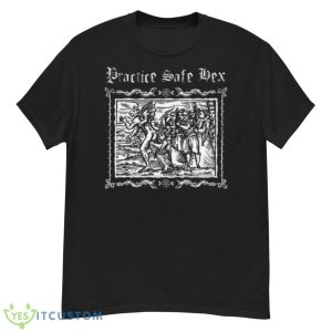 Practice Safe Hex Vintage woodcut Shirt - G500 Men’s Classic T-Shirt