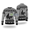 Pyramid UFO Ancient Aliens Ugly Christmas Sweater Product Photo 1