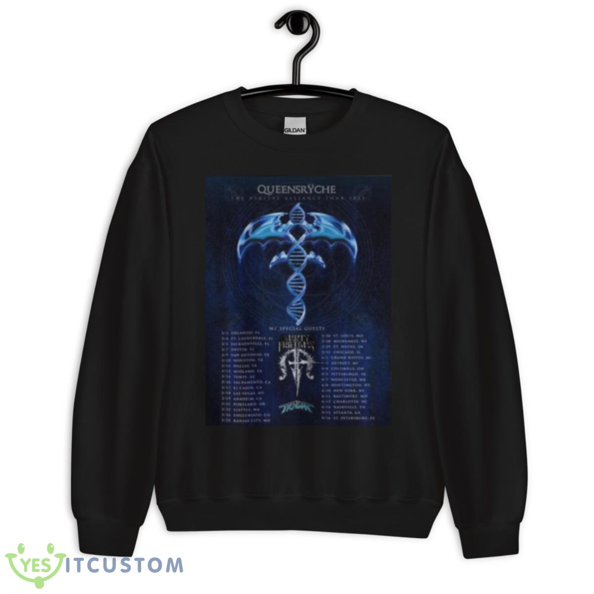 Queensryche Recruit Marty Friedman And Trauma For Spring Tour 2023 Shirt 3 Queensryche Recruit Marty Friedman And Trauma For Spring Tour 2023 Shirt - Unisex Crewneck Sweatshirt