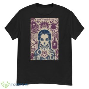 Quote I Hate Everything Wednesday Addams Vintage shirt - G500 Men’s Classic T-Shirt