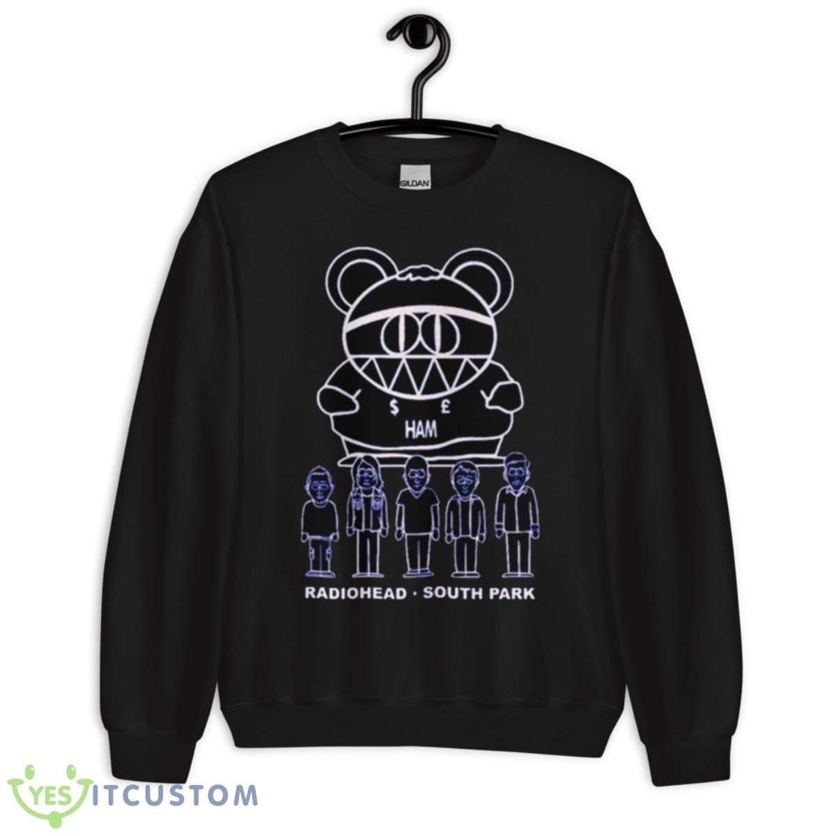 Radiohead South Park Ham shirt 3 Radiohead South Park Ham shirt - Unisex Crewneck Sweatshirt