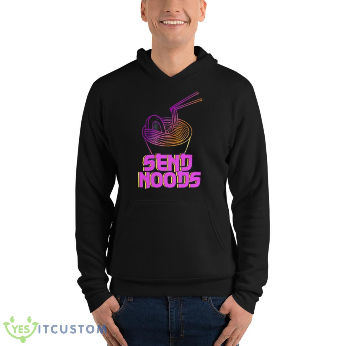 Ramen Noodle Food Shirt 4 Ramen Noodle Food Shirt - Unisex Fleece Pullover Hoodie