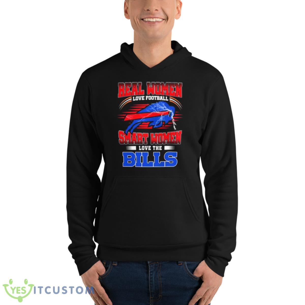 Real Women love football smart Women love the Bills 2022 shirt 4 Real Women love football smart Women love the Bills 2022 shirt - Unisex Fleece Pullover Hoodie