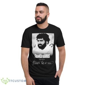 Rip Franco Harris 1950 2022 Signatures Shirt Product Photo 2