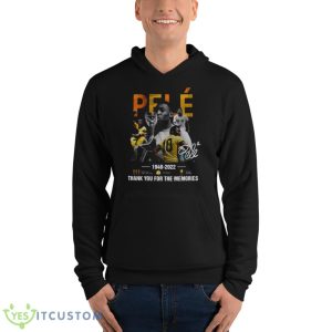 Rip Pele Brazil Football Thank You For The Memories shirt 9 Rip Pele Brazil Football Thank You For The Memories shirt - Unisex Fleece Pullover Hoodie