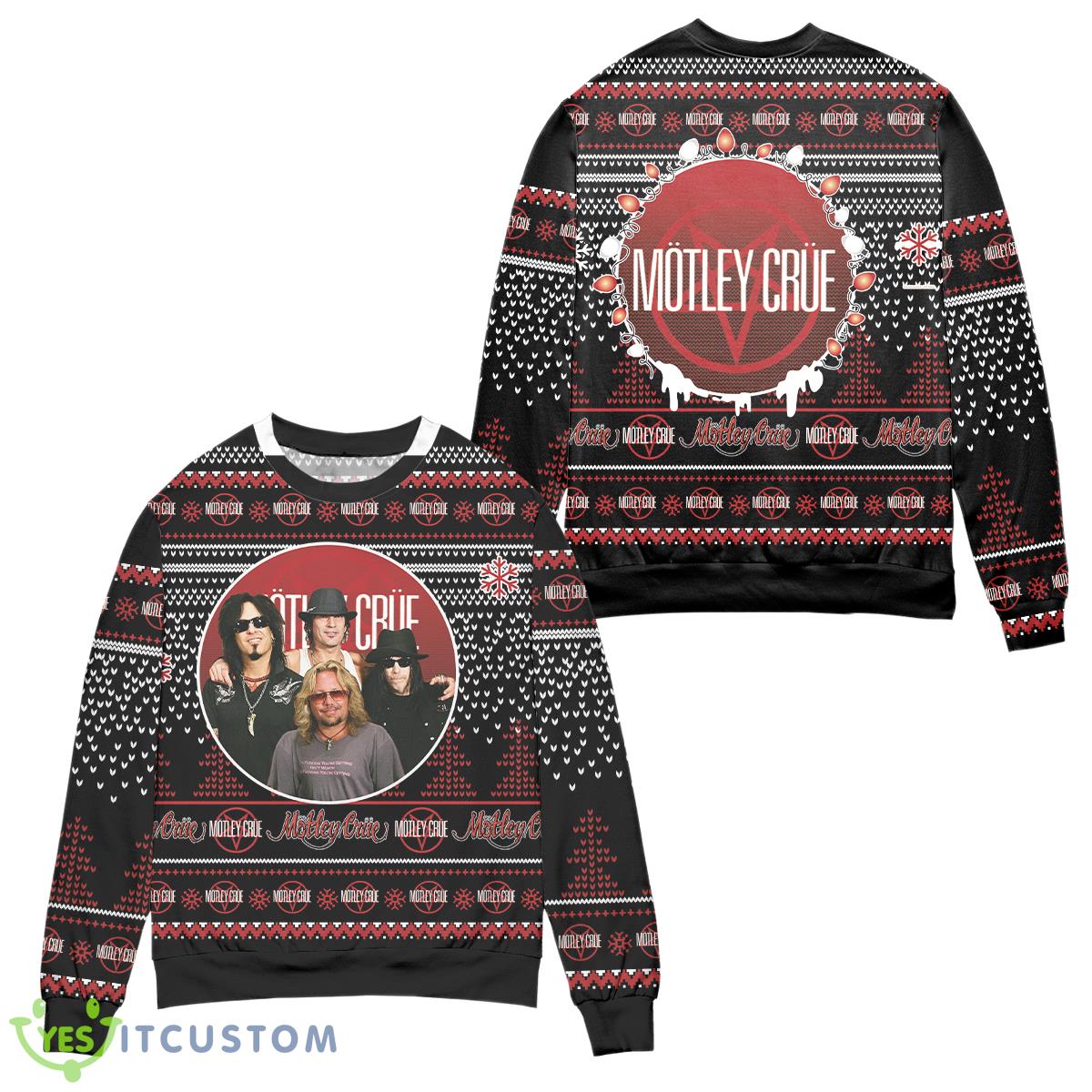 Rock Music Christmas Mötley Crüe Fans Ugly Christmas Sweater 3 Rock Music Christmas Mötley Crüe Fans Ugly Christmas Sweater - Rock Music Christmas Mötley Crüe Fans Ugly Christmas Sweater
