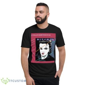 Rockstar Eleven Stranger Things Bitchin’ Duran Duran Illustration shirt - Short Sleeve T-Shirt