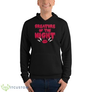 Rocky Horror Picture Show Creature Of The Night Shirt - Unisex Fleece Pullover Hoodie