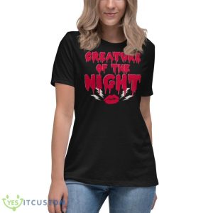 Rocky Horror Picture Show Creature Of The Night Shirt - Women's Relaxed Short Sleeve Jersey Tee