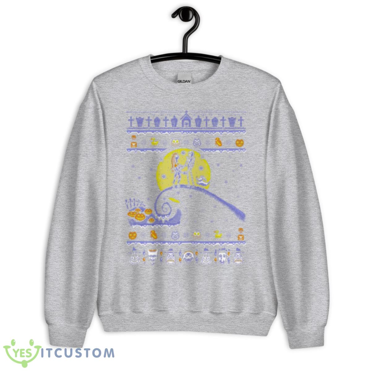 Romantic Nightmare Before Christmas Holidays Design shirt 6 Romantic Nightmare Before Christmas Holidays Design shirt - Unisex Heavy Blend Crewneck Sweatshirt