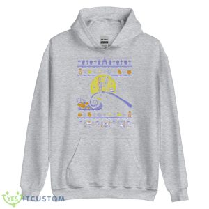 Romantic Nightmare Before Christmas Holidays Design shirt 7 Romantic Nightmare Before Christmas Holidays Design shirt - Unisex Heavy Blend Hooded Sweatshirt